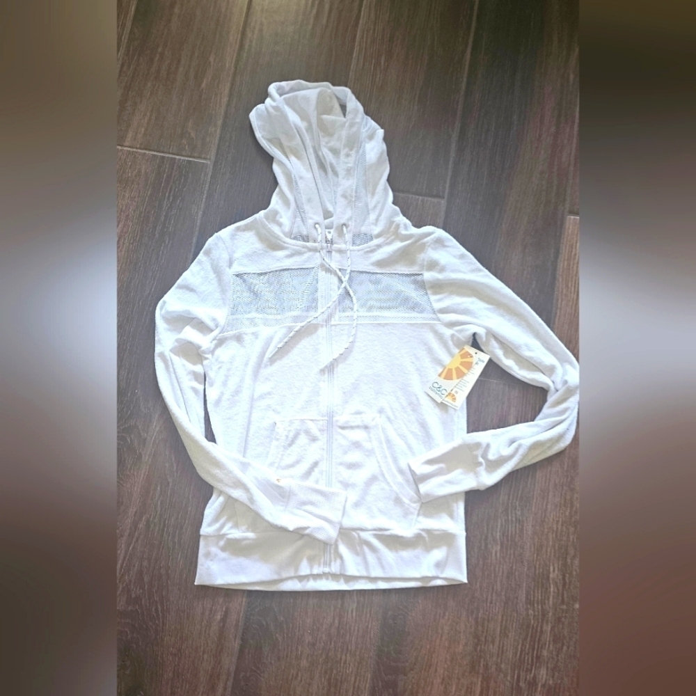 C&C California SWEATSHIRT HOODIE sz Small NEW